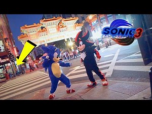 SONIC VS SHADOW IN REAL LIFE!!!