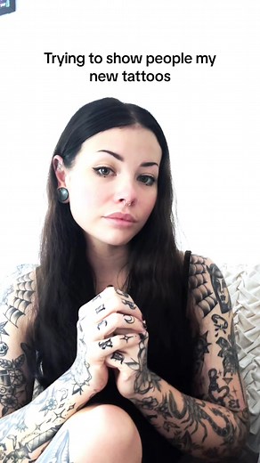 Beautiful Tattoos Showcase by Finger Amputee Woman