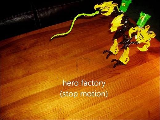 hero factory stop motion