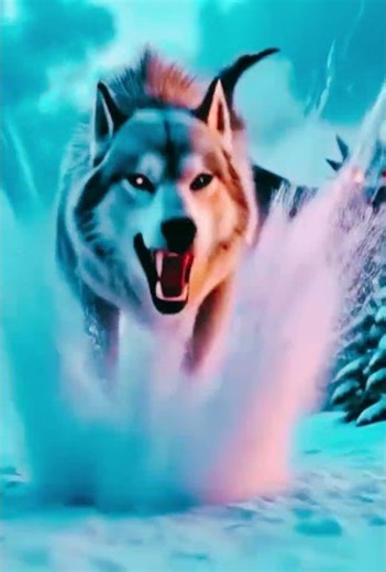 Dragon Attacks Wolf… Then Wolf's INSANE Counterattack! 🔥🐺