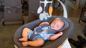 Watch Twins Test Out The Ezebaby Swing! on Amazon Live