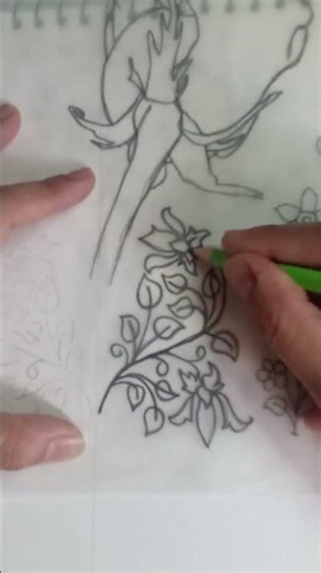 how to make a floral mirror design 🎀🎀🎀🌺🌸🌺🌺🌸 part 1