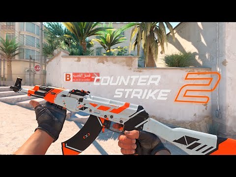 CS2 AK-47 | Asiimov - Skin showcase all floats [4K60FPS]
