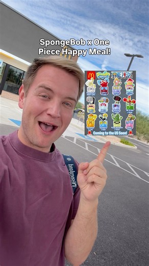 New SpongeBob One Piece Happy Meal!