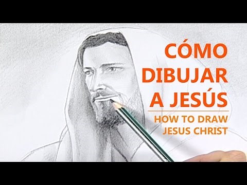 Cómo dibujar a Jesús / How to draw Jesus Christ.