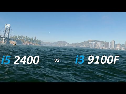 intel core i5 2400 vs i3 9100F
