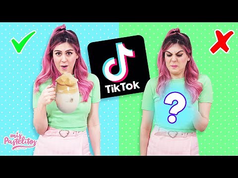 DESMINTIENDO TUTORIALES DE TIKTOK | MIS PASTELITOS
