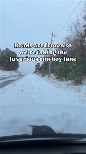 Alex Rodenburg | As God intended. Follow for more 😃 #fortheboys #forthegirls #snowday #snow #icestorm #cowboy #cowboylane #country | Instagram