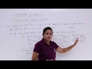 Causal & Non Causal Systems