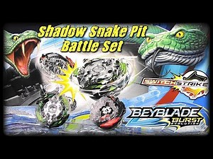 SHADOW SNAKE PIT BATTLE SET!! Beyblade Burst Evolution SwitchStrike | Hasbro