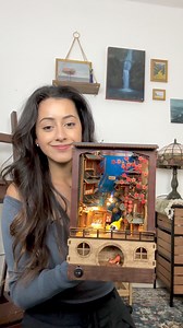 'I LOVE IT. I had so much fun building the Jiufen Old Street DIY Book Nook kit by Anavrin. This was a gift from my sister and I just loved every minute of the entire building process, it's so therapeutic and relaxing. The final outcome is just so beautiful and mesmerizing, I just love it!" - Kate W. PS. Hours of guaranteed fun awaits you! ☺️ 📷 : amber_emmi Craft yours today → https://byanavrin.com/products/jiufen-old-street-book-nook-anavrin | Anavrin