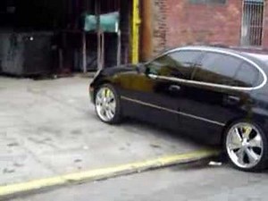 00 lexus gs300 on DUBS spinner$ 22'