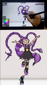 Speed Draw Lily Lovebraids on Roblox (Poppy Playtime)