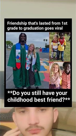 Best Friends From 1st Grade to Graduation 🎓❤️ (This Friendship Went Viral!)