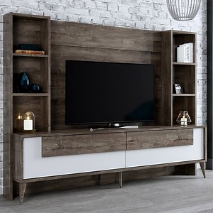 [Hot Item] Luxury TV Stands Media Storage Furniture MDF Mirror Modern Style TV Cabinet Stand for Living Room