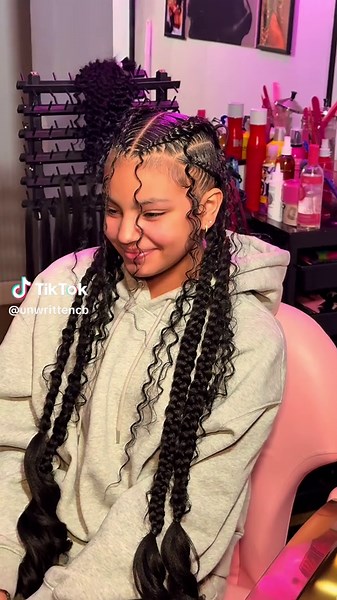 UnwrittenCB (@unwrittencb) - Boho Butterfly Stitch Braids Tutorial for Kids