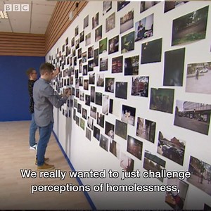 "If it changes just one person's perception, then it's done something." Homeless people were given disposable cameras so they could photograph their lives. This is the result. | BBC Nottingham