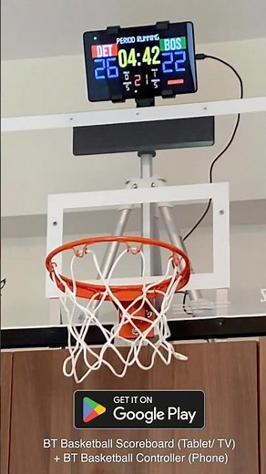 Spalding Mini Basketball Hoop with Electronic Score Record and Sounds