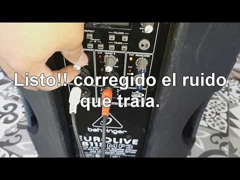 Bafle behringer cuantos watts rms da? y como leer los data sheet
