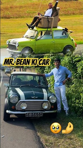 Mr. Bean Ki Real Car 😍 | 1974 Mini Cooper Spotted #shorts #mrbean