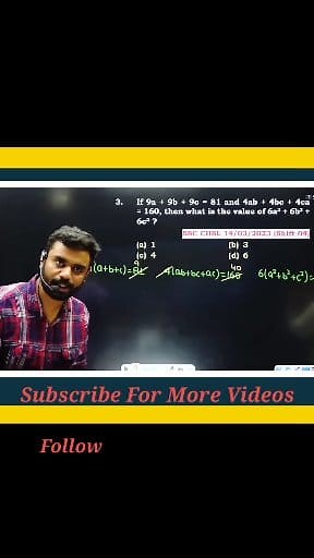 18K views · 531 reactions | #3  Algebra (बीजगणित) के Best Concepts + Formula Based Questions  by Aditya Ranjan Sir Maths @highlight #everyone #MathsWizardAdityaRanjan #adityaranjantalks #rankersgurukul #adityaranjan #railway #railwaymaths #mathspracticeset #rankersgurukul #algebra #algebratricks | A Series | Facebook