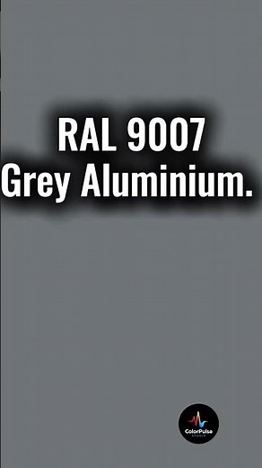 RAL 9007 ⚙️ The Color of Modern Architecture#RAL9007#RAL#Metallic#Architecture#Design#Shorts