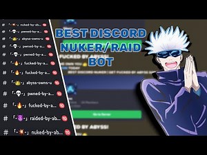 BEST DISCORD NUKER/RAIDER (NO ADMIN PERMS)