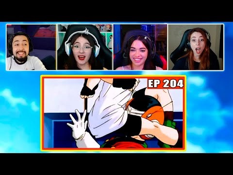Gohan vs Videl | 4 Pessoas Reagindo | Dragon Ball Z - EP 204