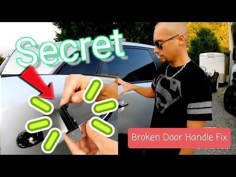 Broken Kia/Hyundai Sorento Door Handle Repair