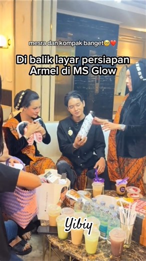 KESERUAN PERSIAPAN ARBIL DAN MELLYLEE DI MS GLOW #arbilda7 #mellylee #dangdutacademy7