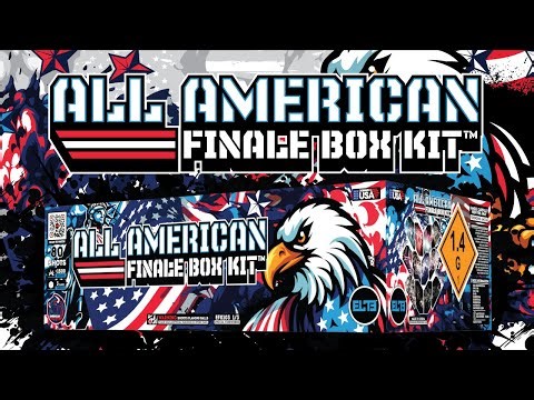 All American Finale Box™ | 80 Total Shots X-tra Large™ Cake Box Kit™ from American Pro Series®