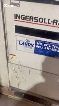 How to install ingersoll rand air compressor refrigerated chiller #mechanic #enjoy #hardwork #canada