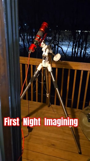 First Night With the ZWO asi533mc Pro #photography #astrophotography #space #williamoptics