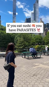 SUSHI PARASITES: WHAT YOU NEED TO KNOW Eating raw fish—even so-called “sushi-grade”—comes with a hidden risk: parasites. One of the most common? Anisakis simplex, a parasitic worm found in marine fish. According to the CDC and NIH, Anisakis can cause a condition called anisakiasis—where the larvae burrow into your stomach or intestinal lining, causing: ▫️Severe abdominal pain ▫️Nausea and vomiting ▫️Diarrhea or constipation ▫️Allergic reactions (even anaphylaxis) Even freezing doesn’t guarantee 
