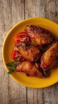 "Crispy Baked Chicken Wings – Flavorful & Irresistible!"