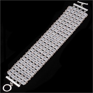 Retired - Morning Mist Tila Bead Bracelet