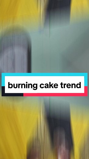 Burning Cake Trend Fail: A Humorous Attempt
