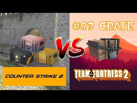 CS2 vs TF2 - Whos got the better return on opening cases or #83 munitions crates?