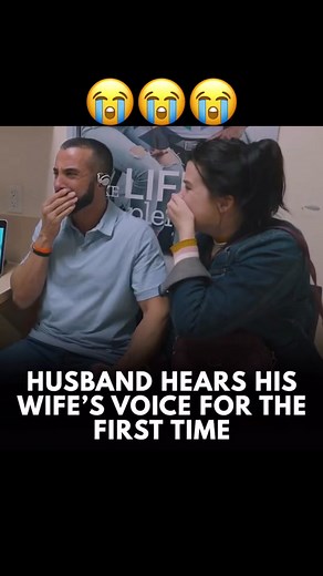Deaf Man Overwhelmed Hearing Wife's Voice
