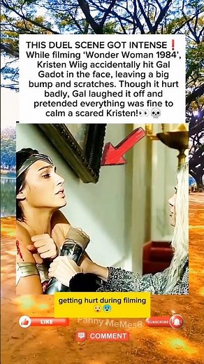 During the filming of Wonder Woman 1984 (2020), Gal Gadot wasn't ready