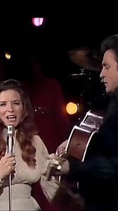 Johnny & June singing Bob Dylan’s “It Ain’t Me Babe” on The Johnny Cash Show in 1969. | Johnny Cash