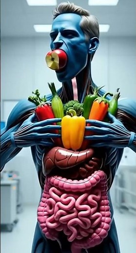 How Your Body Digests Food | Realistic 3D Animation of the Human Body 🍽️