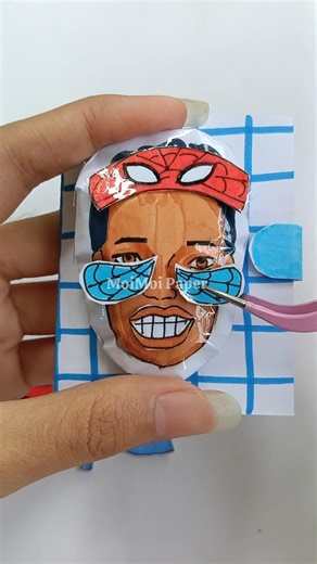 [Paperdiy] Spiderman #papercraft #paperdiy #diy
