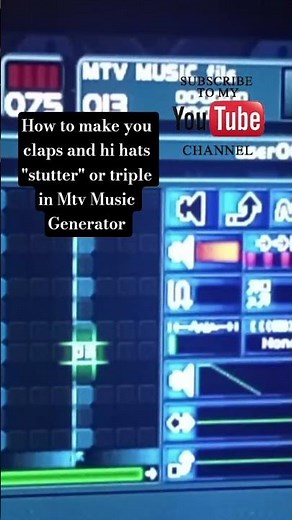 How to make those "stutter" or triple sounds in Mtv Music Generator for PS1 #viralvideo #music2000