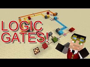 LOGIC GATES - Know the basics of computers in Minecraft!
