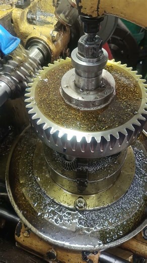 Spur gear #gear #spurgear #gearmaking #machinerychannel #gearmaintenance