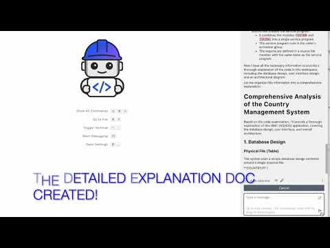 Bob Explain an RPG Application