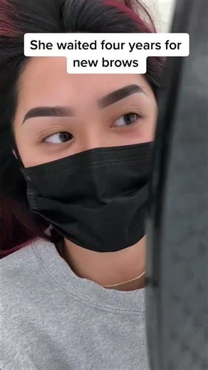 4 Years. Multiple Removals. Finally… Her Dream Brows 😭✨