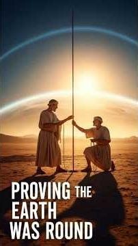 They Proved the Earth Was Round… 2,200 Years Ago #aihistories