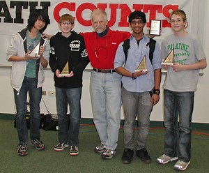 Two District 15 MATHCOUNTS teams are headed to state